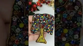 #keşfet #bereket #moneytree #денежноедерево #дерево #богатство #вышивка #брошки #своимируками