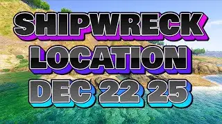Shipwreck Location Today December 22 2025 GTA Online | GTA online daily shipwreck  location