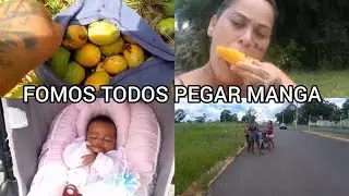  MINHA IRMÃ E EU FOMOS PEGAR MANGA 