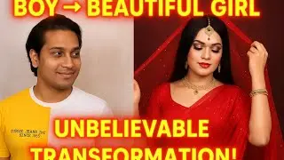 Normal Boy to Beautiful Girl Makeup Transformation | Crossdresser & Transgender Inspired Look