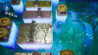 Sackboy: A Big Adventure - Knitted Knight Tournament [TIED WR] - Challenge 1 Square Route - 24.831