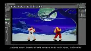 Unreal 4 Fighting Game 2D Template