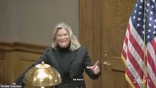 Senator Cynthia Lummis Speaks to the Wyoming Senate on February 14, 2025