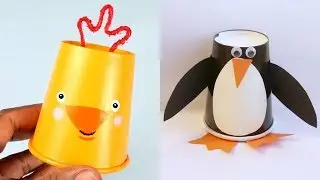 10 Paper Cup Crafts | Paper Cup Craft For Kids