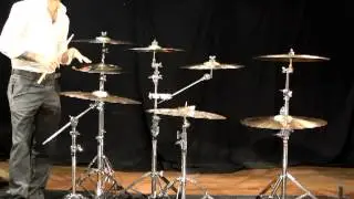Greenbrier Percussion - Stephen Whitesides With New Unique Sabian Cymbals