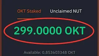 Farming Nut Token OKExChain Tesnet || Earn Money Online