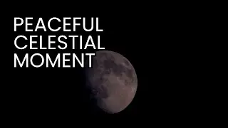Moonlit Aurora A Peaceful Celestial Moment