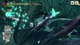 UQ Feathered Frenzy - Monster Hunter: Rise 100% walkthrough no commentary Village Quest