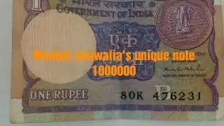 Unique Indian currency for sell...786786