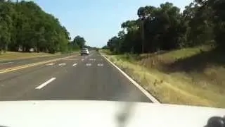Driving around Gladewater Texas