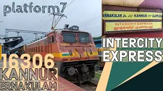 Train Journey | Kannur to Shoranur by 16306 Kannur Ernakulam Intercity Express [Malayalam video]