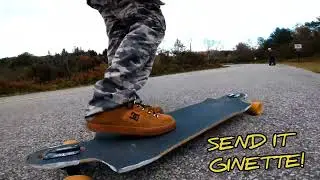 Sk8_Promenade Automnale au Quebec! #longboard #landyachtz #skateandexplore #switchblade #country #dh