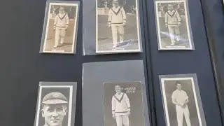 The Nolan Ryan of Cricket, Harold Larwood, Rare ROOKIE cards. Also Ted Dexter rookie and more!