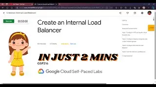 Create an Internal Load Balancer | GSP216 | #qwiklabs