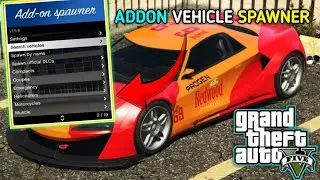 HOW TO INSTALL ADDON VEHICLE SPAWNER IN GTA 5 | GTA 5 MODS 2025 | STEP BY STEP IN HINDI