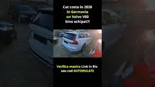Volvo V60 or German Car in 2026?!