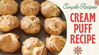 Cream puffs recipe /Quick and easy recipe / Dessert recipe/ Profiterole