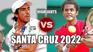Pablo Cuevas vs Juan Pablo Varillas SANTA CRUZ 2022 Highlights