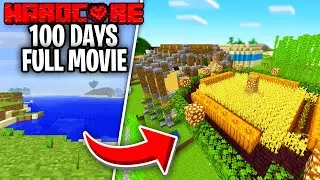 I Survived 100 Days THROUGH EVERY UPDATE in Minecraft! [FULL MOVIE]