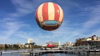 Characters in Flight Balloon Docking - Aerophile - Downtown Disney, Walt Disney World 01-17-2014