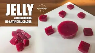 3 Ingredients Jelly|No Artificial Colour|Perfect Homemade Jelly Without Gelatin|Jello Recipe||EP:15