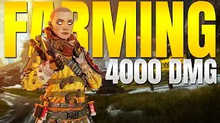FARMING 4K DAMAGE WITH WRAITH - Apex Legends Season 10 Wraith Gameplay
