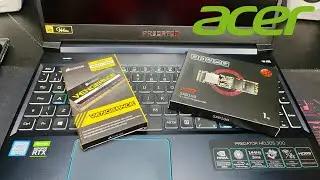 Acer Predator Helios 300 (upgrade de memória RAM e de SSD)