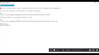 Open Redirect - account.google.com