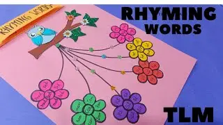 Rhyming words TLM/How to make rhyming words chart/Rhyming words project
