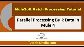 Mule 4 Batch Processing | MuleSoft Batch Job Tutorial | Mule 4 Batch Job | Mule 4 Batch Aggregator
