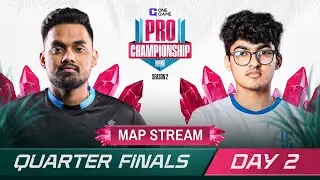[MAP STREAM] ONEGAME PRO CHAMPIONSHIP | DAY 2 | QUARTER FINALS  | BGMI | SEASON 2 | #iqoosoul #rntx