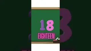 Number Words | 16-20 | Number Digits | Number Spelling | Learn Numbers #shorts #number #learnnumber