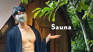 【 発見 】森の中の隠れ家サウナ🌱