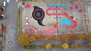 Radspielplatz: Radmotorikpark Kaiserm&uuml;hlen, Wien