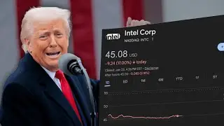 Intel is a Massive Government Bailout (and it's comical...)