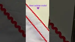 New salwar mohri design 💜💜 | Unique salwar pocha design