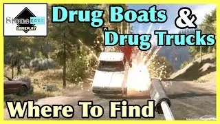 Far Cry 5 &mdash; Война с наркотиками: Расположение лодок и грузовиков / Точки появления