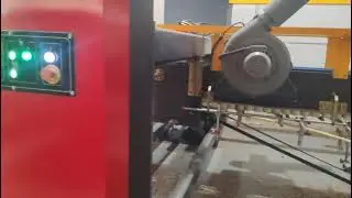 Corrugated carton box making machine.
