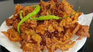 crispy kanda bhajji (kurkuri bhajji recipe) | ramzan iftar special pakora recipe-crispy onion pakoda