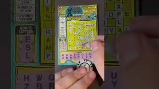 Xtreme Cashword winner ticket #lotteryticket #scratchoff #scratchoffticket #jackpot #scratch #lotto