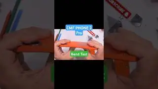 CMF Phone 3 pro bend test and durability test #nothingcmf #cmfphone2pro #bendtest #durabilitytest