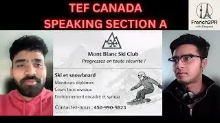 Repeated TEF topic (Ski School) &ndash; CLB 7 Speaking Section A | Real Answer