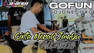 COVER KENDANG CAK FARIZ - ALL ARTIS - CINTA MERAH JAMBU - MAHESA MUSIC feat DHEHAN PRO live GO FUN