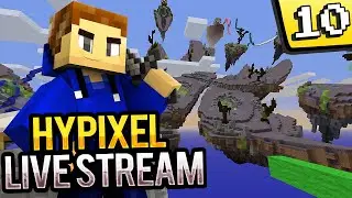 [2/25/2020] Minecraft: Hypixel Minigames 🔴LIVE! with Subs/Viewers! [#10]