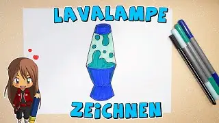 Lavalampe einfach malen für Kinder | ab 6 Jahren | Malen mit Evi | deutsch