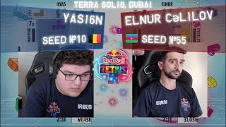 Yasi6n (Belgium) vs. Elnur Cəlilov (Azerbaijan) - Red Bull Tetris Dubai World Finals - Round of 64