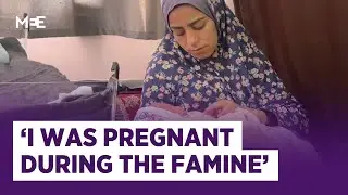 ‘Pregnant during the famine’: Gaza women face perilous journey to childbirth
