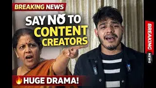 Nirmala Sitharaman’s Statement That Worries Creators🤧