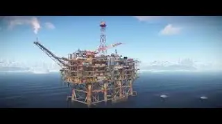 Rust| Large Oil Rig With M2| Modded Server