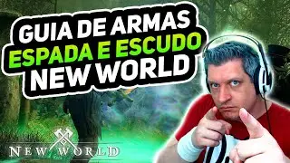 GUIA DE ARMAS E BUILDS - ESPADA E ESCUDO! | NEW WORLD DICAS